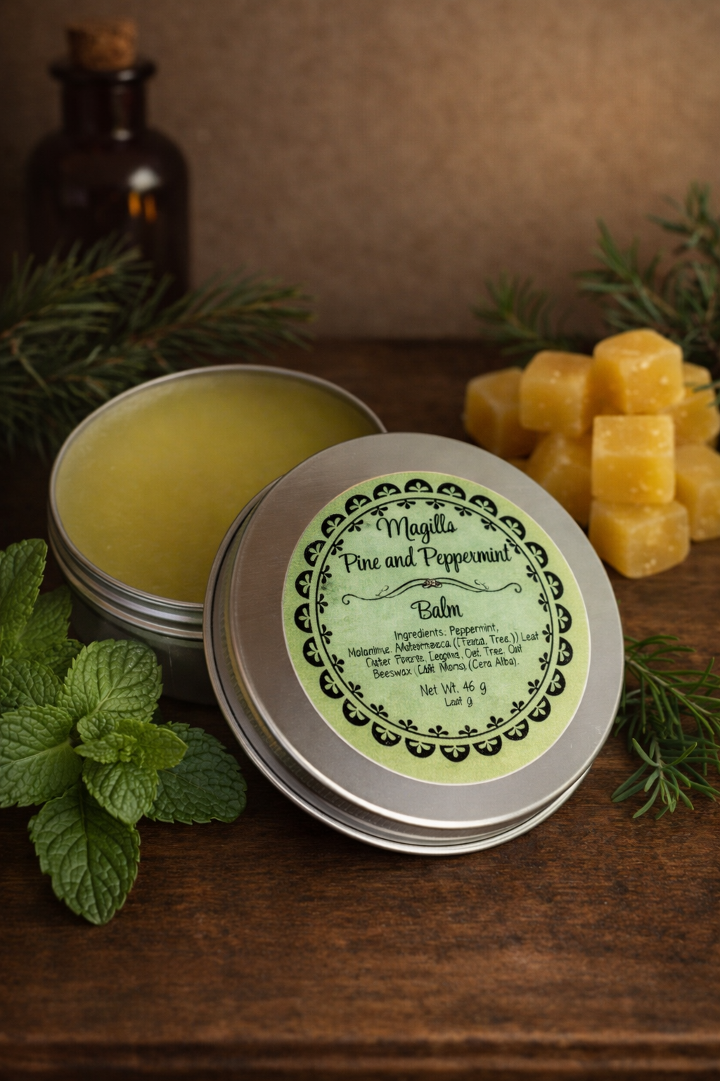 Pine and Peppermint Balm
